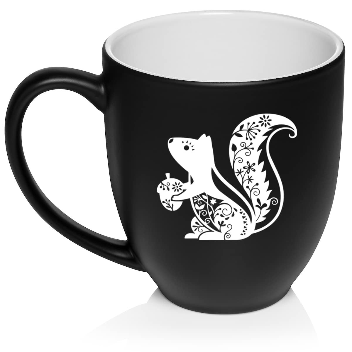 Fancy Squirrel Ceramic Coffee Mug Tea Cup Gift for Her, Women, Daughter