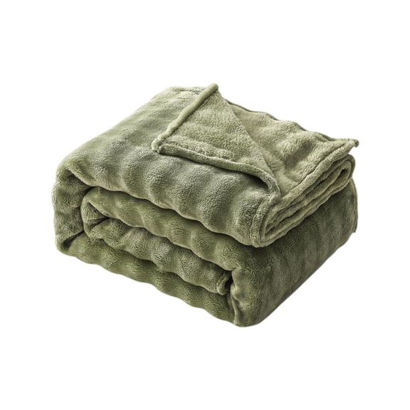 Warm and Heavy Blankets Velvet Sofa Cover, Flannel Reversible Throw for Bed Couch Nap, 70 x 100 cm