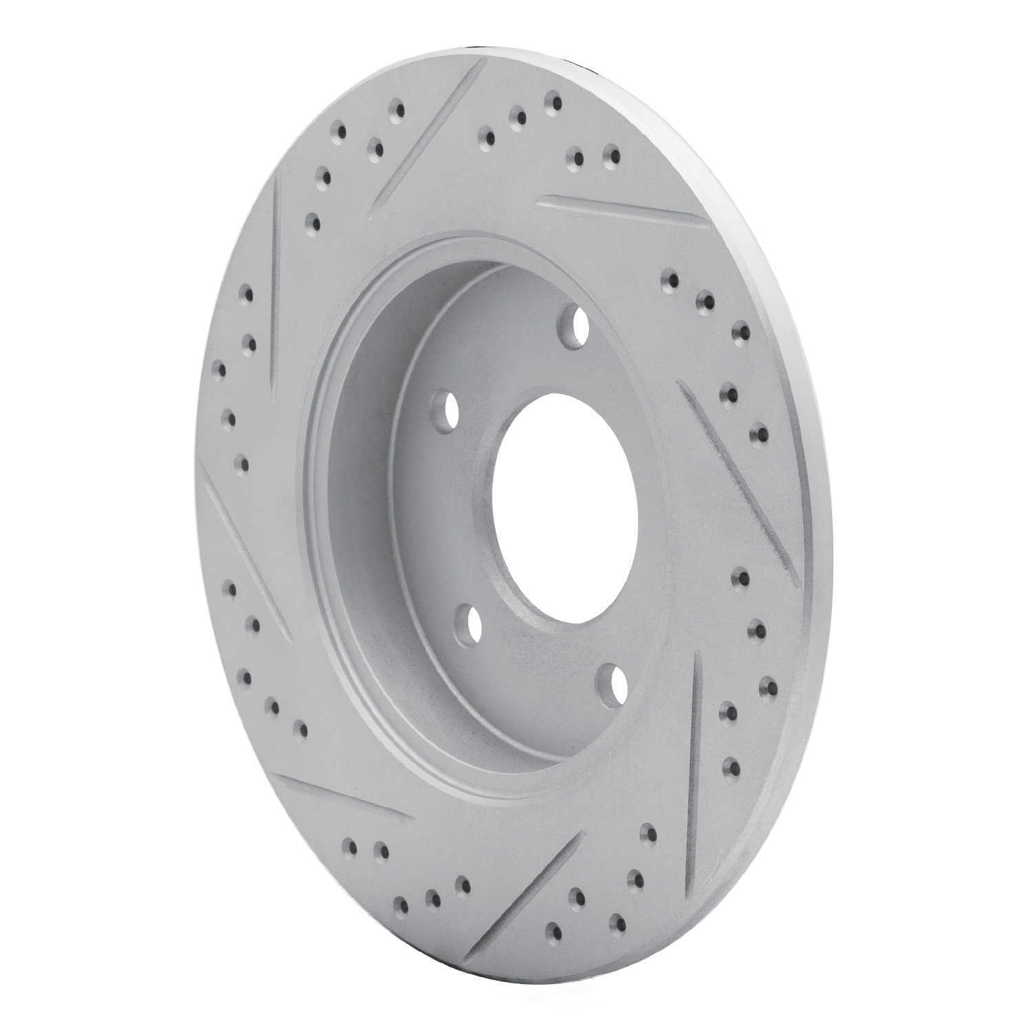 Dynamic Friction Company 830-52010R DFC Geoperformance Rotor - Drilled and Slotted