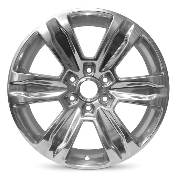 2015-2020 Ford Pickup F150 20" Polished OEM Factory Wheel Rim FL341007KA