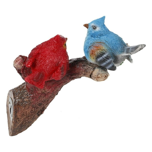 Tebru Resin Simulated Bird shape Garden Statue Outdoor Sculpture Lawn