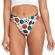 thumbnail image 1 of Fotbe Color Balls Tanga Sin Costuras para Mujer con Estampado – Panties Invisibles, Transpirables y Cómodos para Uso Diario-4X-Large, 1 of 6