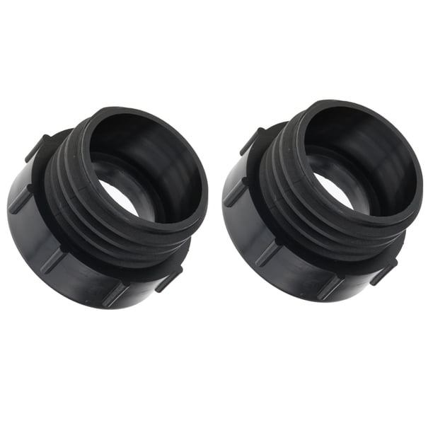 2 piezas IBC Tote Adaptador Conector IBC Tanque Contenedor Sunnimix Adaptador de válvula de tanque de totalizador IBC