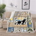 thumbnail image 3 of Dog Mom Gifts for Women, Gifts for Dog Moms, Dog Lovers Gifts for Women, Dog Mom Gift for Christmas Mothers Day, Best Dog Mom Birthday Blanket 60 x 50 (zjm154,50"x 60"), 3 of 6