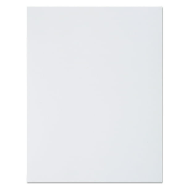 Universal Scratch Pads, Unruled, 8.5 x 11, White, 100 Sheets, 6/Pack