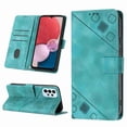 thumbnail image 2 of Nalacover Wallet Case for Samsung Galaxy A13 5G, Skin-Friendly PU Leather Shoulder Strap Lanyard Crossbody Magnetic Clasp Flip Folio Cover with Card Slots Holder Kickstand Shockproof Case, Green, 2 of 9