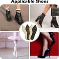 thumbnail image 2 of 8 Pairs High Heel Insoles Breathable Shoe Pads 10.03 Inch Boot Inserts Foot Cushion Comfort Sponge Insert, 2 of 5
