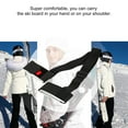 thumbnail image 4 of Ski Straps Strap Adjustable Shoulder Carrier Lash Handle Straps with black, 4 of 8