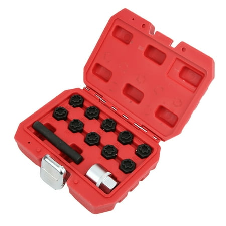 

Anti-Theft Wheel Nut Socket Set Wheel Nut Socket Set Installer 7 X 5 X 2.2in For Benz C300/C250/C350/E320/204/211/212