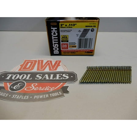 BOSTITCH 2,000-Qty 2 In. x .113 Smooth
