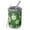 Green Daisy Flower, variant on 12oz Coffee Tumblers Darkblue Daisy Flower Yellow Centers Pattern Stainless Steel Vacuum Insulated Travel Tumbler Coffee Cups Mug with Lid and Straw with Cleaning Brush for Cold & Hot Drinks