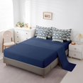thumbnail image 5 of jejeloiu Ancient Aztec Theme 7-Piece Bedding Comforter Set,Retro Geometric Rhombus King Bedding Sets,Beige Blue Bed Sheets For Kids,Breathable Home Decor Reversible, 5 of 8