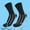 501_Black, variant on CHEGUTA Mens Compression Socks Men's Outdoor Wading Sports Diving Mid Tube Waterproof Socks White