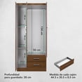 thumbnail image 3 of Ropero Closet Moderno Kingshouse 3 Puertas, 3 of 10