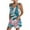 Multicolour, variant on LOVZFMLL Women's Summer Comfortable Casual Suspender Printing Shorts Pocket Jumpsuit Shorts Multicolor S