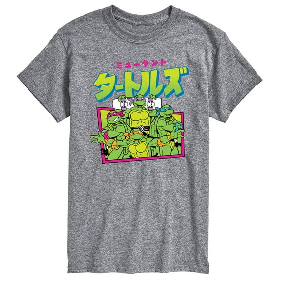 Teenage Muntant Ninja Turtles - Kanji - Men's Short Sleeve Graphic T-Shirt