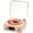 Pink, variant on Vinyl Waves Bluetooth Speaker, Record Player-Style Light with Clock & White Noise