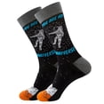 thumbnail image 1 of WEAIXIMIUNG Ladies Socks Womens Universe Series Astronaut Socks, 1 of 2