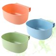 thumbnail image 1 of WHAMVOX 3pcs Food Waste Bin Plastic Kitchen Trash Can for Home Organizing, 1 of 8