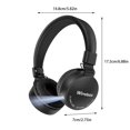 thumbnail image 3 of Back to School Gifts under $5 Wireless Bluetooth Headphones Over Ear With Light And Mic 8 Hours Of Use Foldable Headset on Clearance, 3 of 8