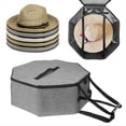 thumbnail image 1 of Sombrero Organizador Bolsa Sombrero Organizador Caso para Sombreros de Cubo Sombreros de Vaquero Sombreros de Ala Negro, 1 of 4