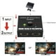 Interrupteur HDMI 4K Répartiteur HDMI, Commutateur HDMI Bidirectionnel 1 en 2 Out Ou 2 en 1, Répartiteur de Commutateur HDMI Prend en Charge 4K 3D HD 1080P – image 4 sur 5