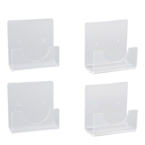 Soporte De La Varilla De Ducha Acrílico Transparente, Retención De Barra De Cortina Sin Protector De Pared Del Soporte De Ducha Para La Pared Para La Pared