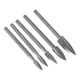 thumbnail image 1 of Brocas para tallar madera, 5 piezas, para tallar, grabar, moler, hacer modelos, 1 of 7