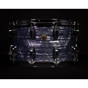 Ludwig 14" x 8" Classic Maple Snare Drum, Sky Blue Pearl, P86C Throw Off