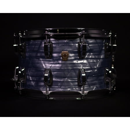 Ludwig 14" x 8" Classic Maple Snare Drum, Sky Blue Pearl, P86C Throw Off