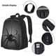thumbnail image 3 of Disketp Black Spiders Mochila Estampada de Gran Capacidad con Lonchera y Estuche, Set de 3 Piezas para Estudiantes, 3 of 7