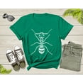 thumbnail image 5 of Cute Fire Ant Gift Shirt For Mens Womens Kids Red Ant Lover Tshirt Cool Ant Bug Termite Silhouette Graphic Design Print Boys Girls T-shirt, 5 of 8