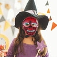 thumbnail image 3 of Accesorio de terror Sunnimix Disfraz Decoración Propósito de esqueleto de Halloween rojo, 3 of 8