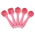 thumbnail image 2 of 5pcs Moon Cake Moulds for Baking Easy Demoulding Pastry Tools for Homemade and Festive Treats Pink, 2 of 7