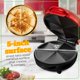 thumbnail image 3 of Quesadilla Maker Nostalgia Taco Tuesday, 6 cuñas, color rojo, 3 of 6