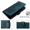 thumbnail image 6 of Decase Wallet Case for Motorola Moto G Power 2023,G Power 2023 Ultra Thin Case Premium PU Leather Card Holder Phone Cover Embossed Shockproof Case for Moto G Power 2023 - Darkgreen, 6 of 6