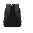 thumbnail image 1 of Mochila impermeable de gran capacidad negra para portátil de 15 pulgadas, 1 of 1