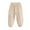 Beige, variant on Gpaecead Kids Girls Boys Casual Cotton Pants Loose Casual Solid Color Cuffed Pants 1-7Y Red