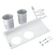 thumbnail image 1 of Estante de almacenamiento para baño, soporte organizador de almacenamiento en pared, juego de toallero, funcionamiento suave, 1 of 8