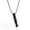 KA22-Black, variant on Key Unity Titanium Whistle, EDC Necklace Signal Whistle for Outdoor Safety, Camping, Hiking, Training, KA22