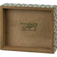 thumbnail image 2 of Primitives by Kathy 108839 A Good Day to be Irish Inset Box Sign, 6-inch Length, Wood, 2 of 2