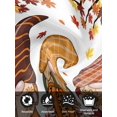 thumbnail image 7 of Thanksgiving Gnomes Cloth Napkins Set of 4 Reusable Dinner Napkins, Fallen Maple Leaf Pumpkin Sunflower Cocktail Napkin Washable Table Napkins for Wedding/Holiday Party/Baby Shower 20"x20", 7 of 7