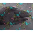 thumbnail image 4 of oneOone Viscose Chiffon Fabric Leaves|Bird & Floral Block Print Sewing Fabric BTY 42 Inch Wide, 4 of 4