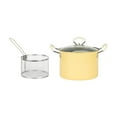 thumbnail image 4 of GROWTH TANK Multipurpose Deep Fryer Pot Kitchen Frying Pan Kitchen with Basket Deep Fryers yellow, 4 of 9