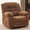 Brown, variant on Sfxingyou Large Power Swivel Rocker Recliner with Massage and Heat, USB Port,Overstuffed Electric Rocking Chairs Living Room(Mocha)