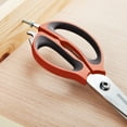 thumbnail image 3 of Farberware 4 in 1 Shears with Coral and Gray Handle, 3 of 14