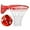 2-Double Spring, variant on Professional 180º Heavy Duty Breakaway Basketball Rim，18 inch Single Spring Flex Rim Goal Replacement fit Indoor and Outdoor Backboard