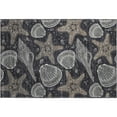 thumbnail image 2 of Addison Rugs Mayfield Washable Coastal Shells Midnight Rectangle Rug, 1'8" x 2'6", 2 of 5