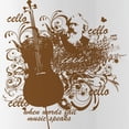 thumbnail image 2 of CafePress - Music Speaks Cello Stainless Water Bottle 1 - Stainless Steel Water Bottle, Sports Bottle, 1.0L, 2 of 5