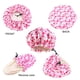 thumbnail image 4 of Sonducket Gorro de dormir de noche para niños con hebilla ajustable, gorros de satén, gorro de dormir, accesorio para la cabeza para el hogar, Type3 NO3, 4 of 6